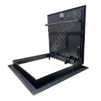 Люк кровельный ЛКР для выхода на крышу - петли, амортизаторы и нижняя ручка