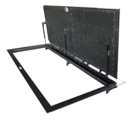 Напольный люк Стелс-У 1000х1900п уголок утепленный образец