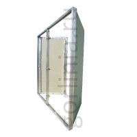 Люк под покраску Гиппократ 800п*1200 двухдверный стеновой ревизионный